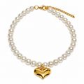 Collar de Perlas Colibrí - Blanco