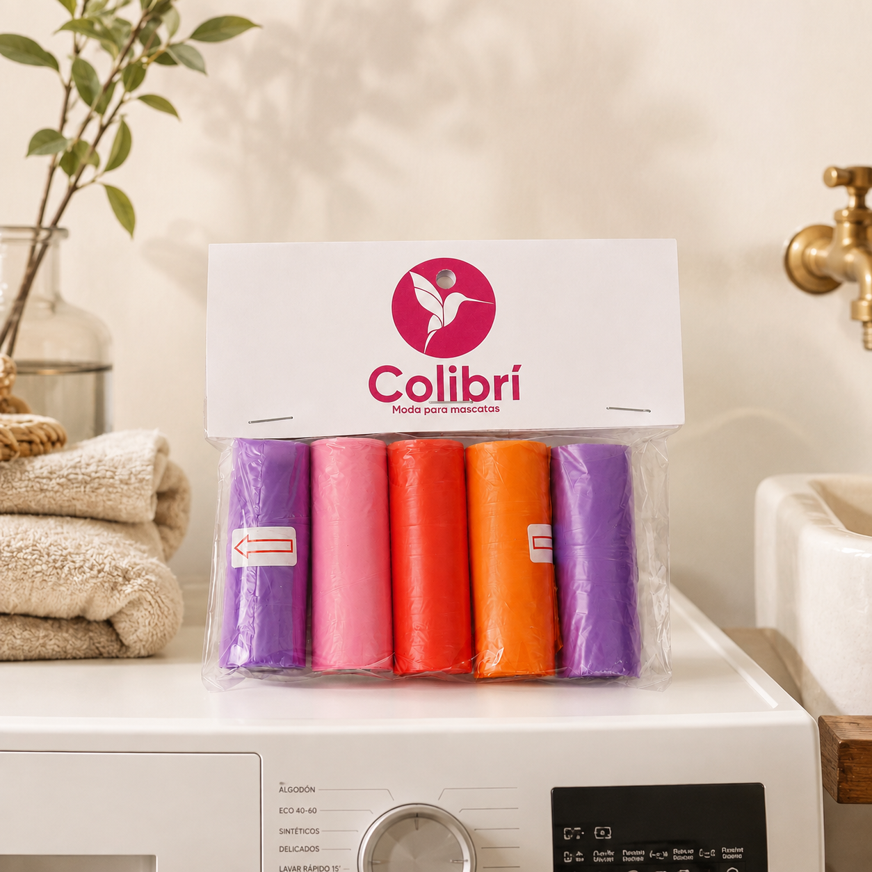 Bolsas para desechos – paquete de 5 rollos