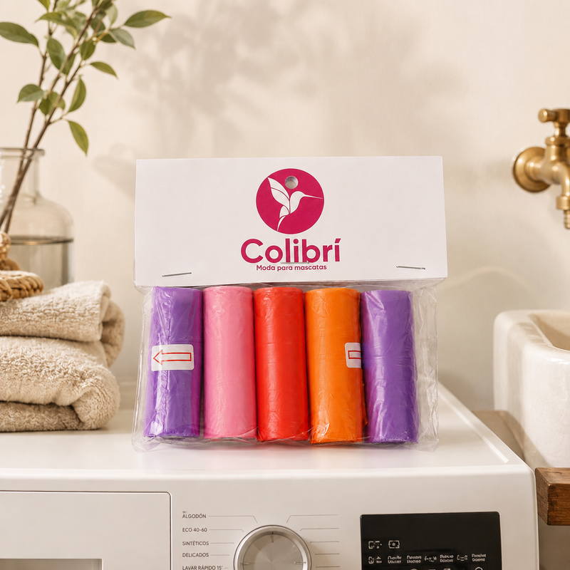 Bolsas para desechos – paquete de 5 rollos